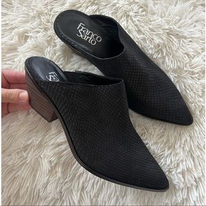 Franco Sarto Sonia Mules Sz 7
